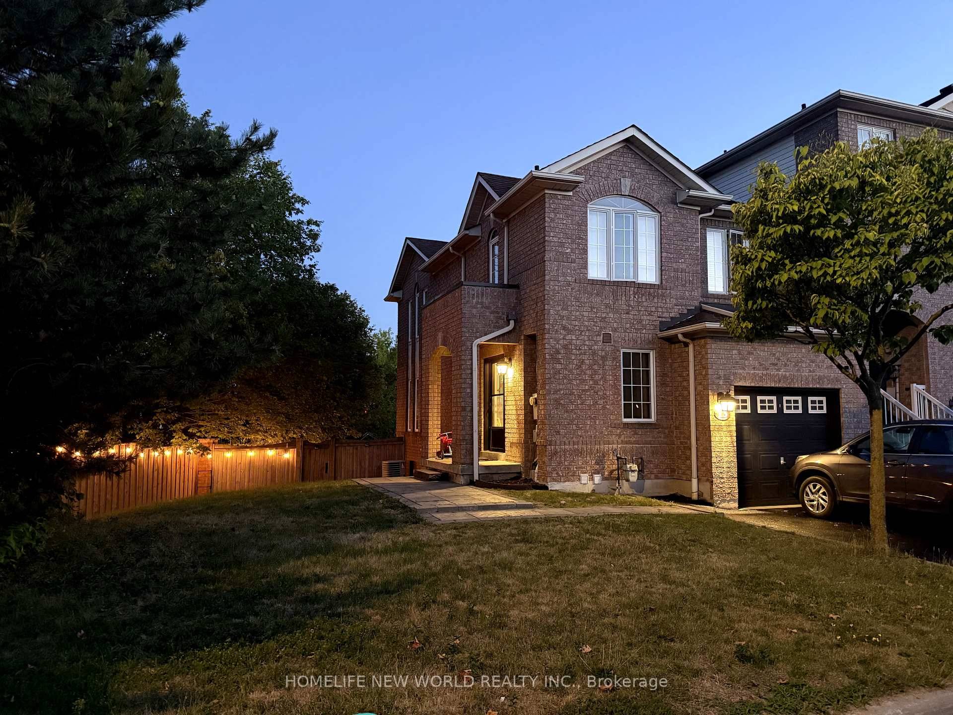Prepare To Fall In Love With This Beautiful End Unit Freehold Townhouse On A Quiet Crescent !