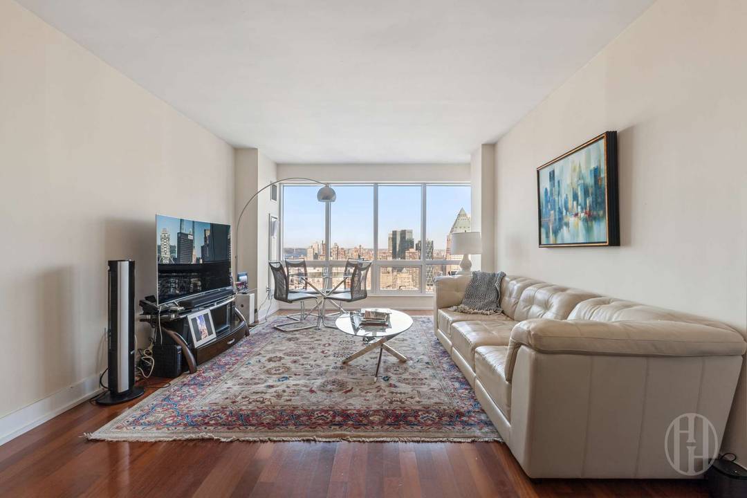 Views from the Top ! Stunning split two bedroom, two bath residence at The Orion on West 42nd Street.