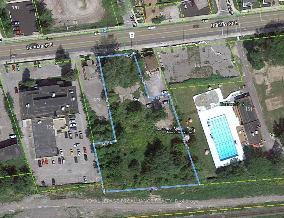 1. 235 acre commercial development site with approximately 90' of road frontage.