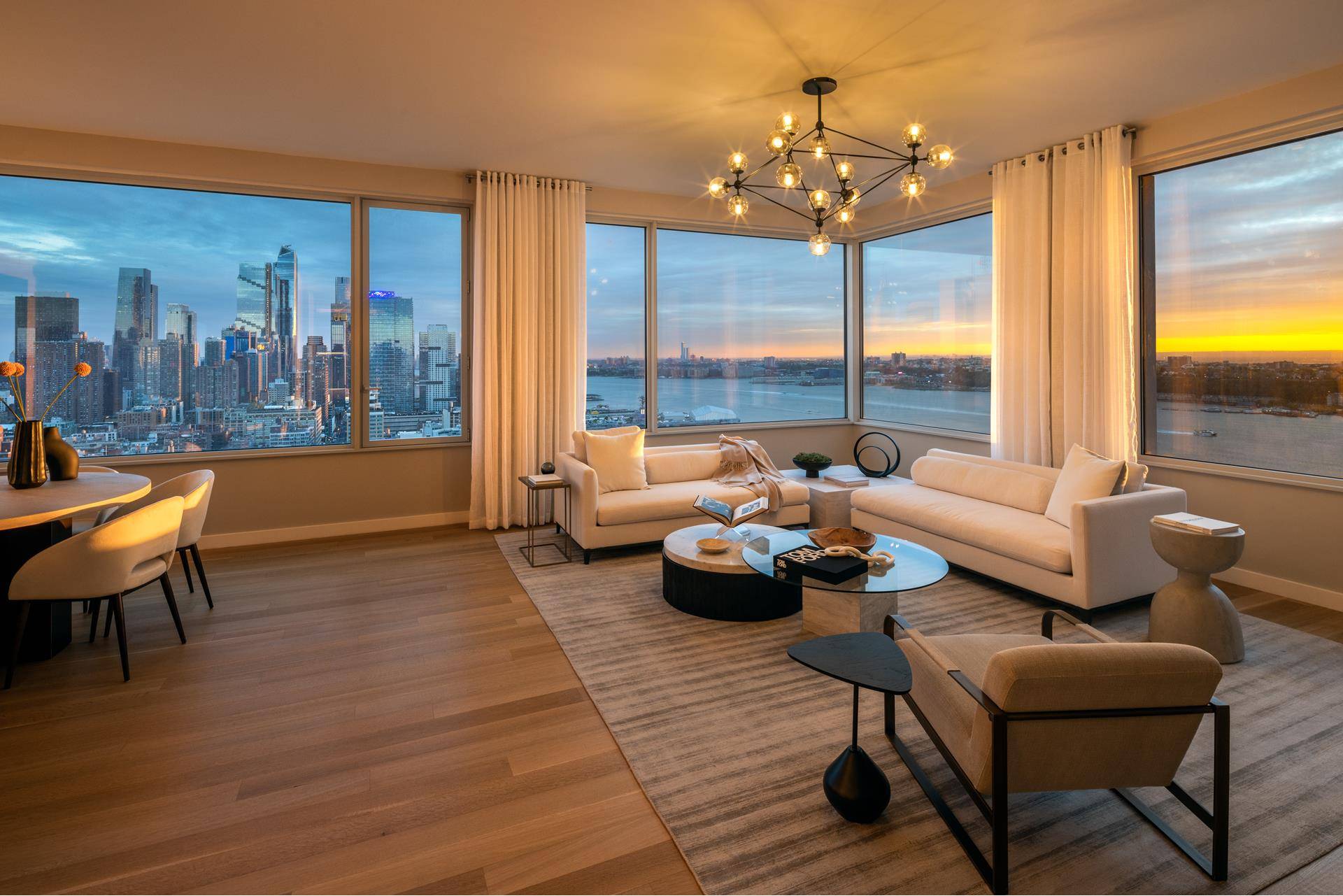Residence PH30 is a truly spectacular 3, 289 square foot full floor home, offering an unparalleled living experience with breathtaking north, south, east, and west exposures.