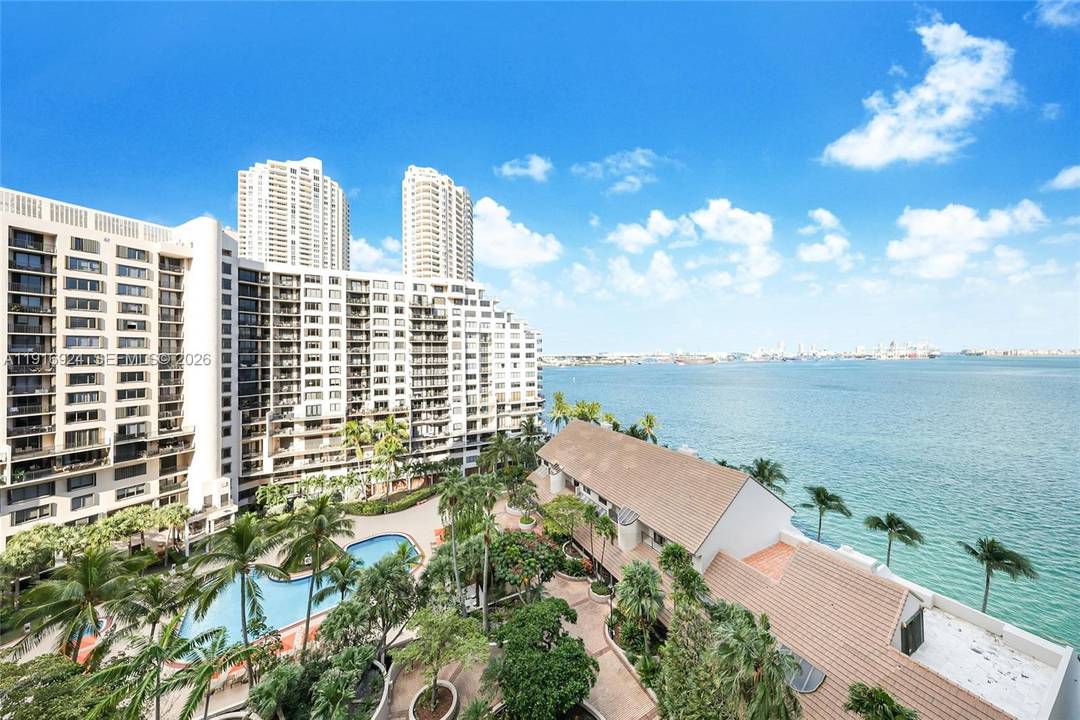 Captivating north facing views unveil serene, glistening water vistas amp ; unforgettable Miami sunsets.