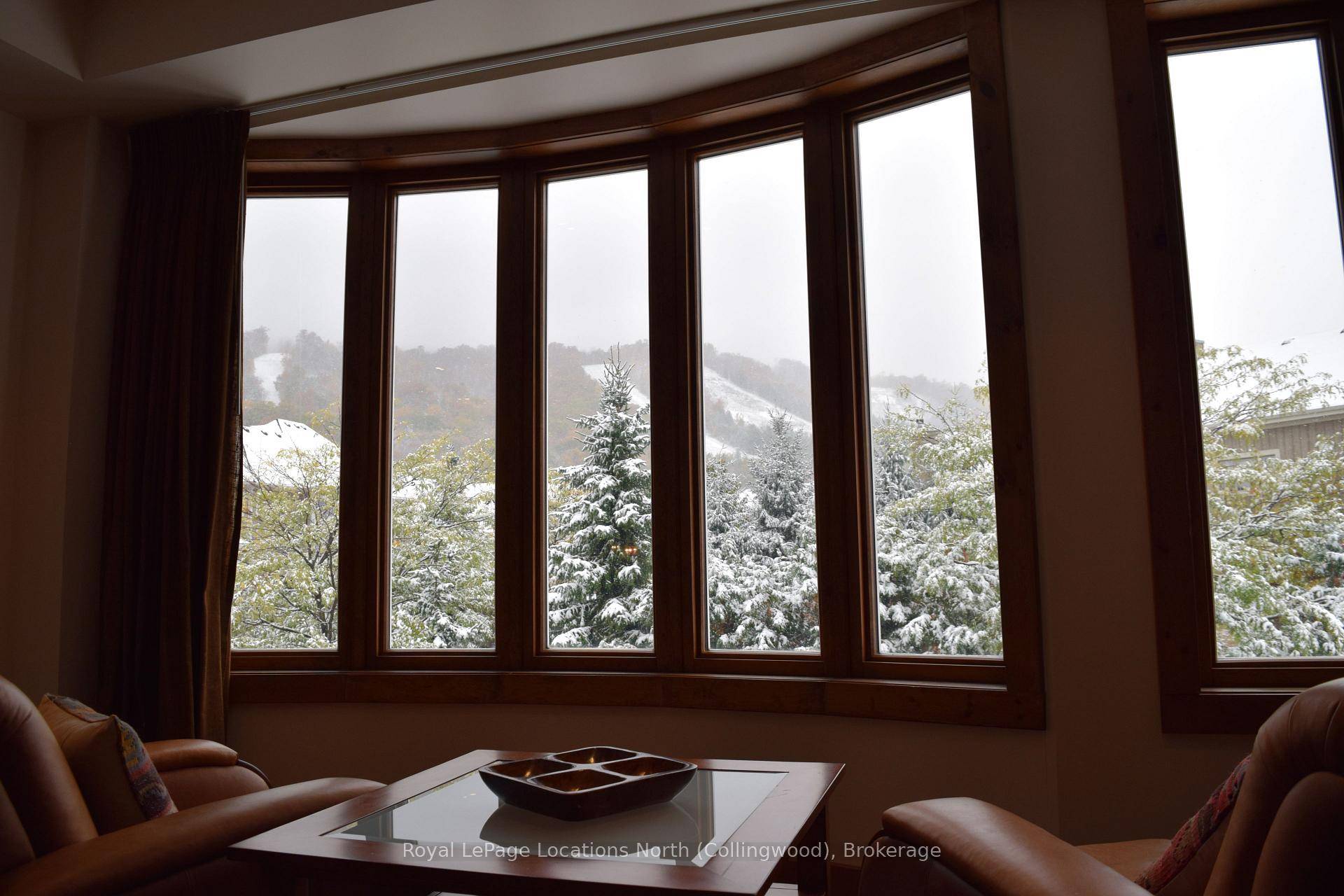 Mountain Style chalet in the Orchard at Craigleith with panoramic ski hill views !
