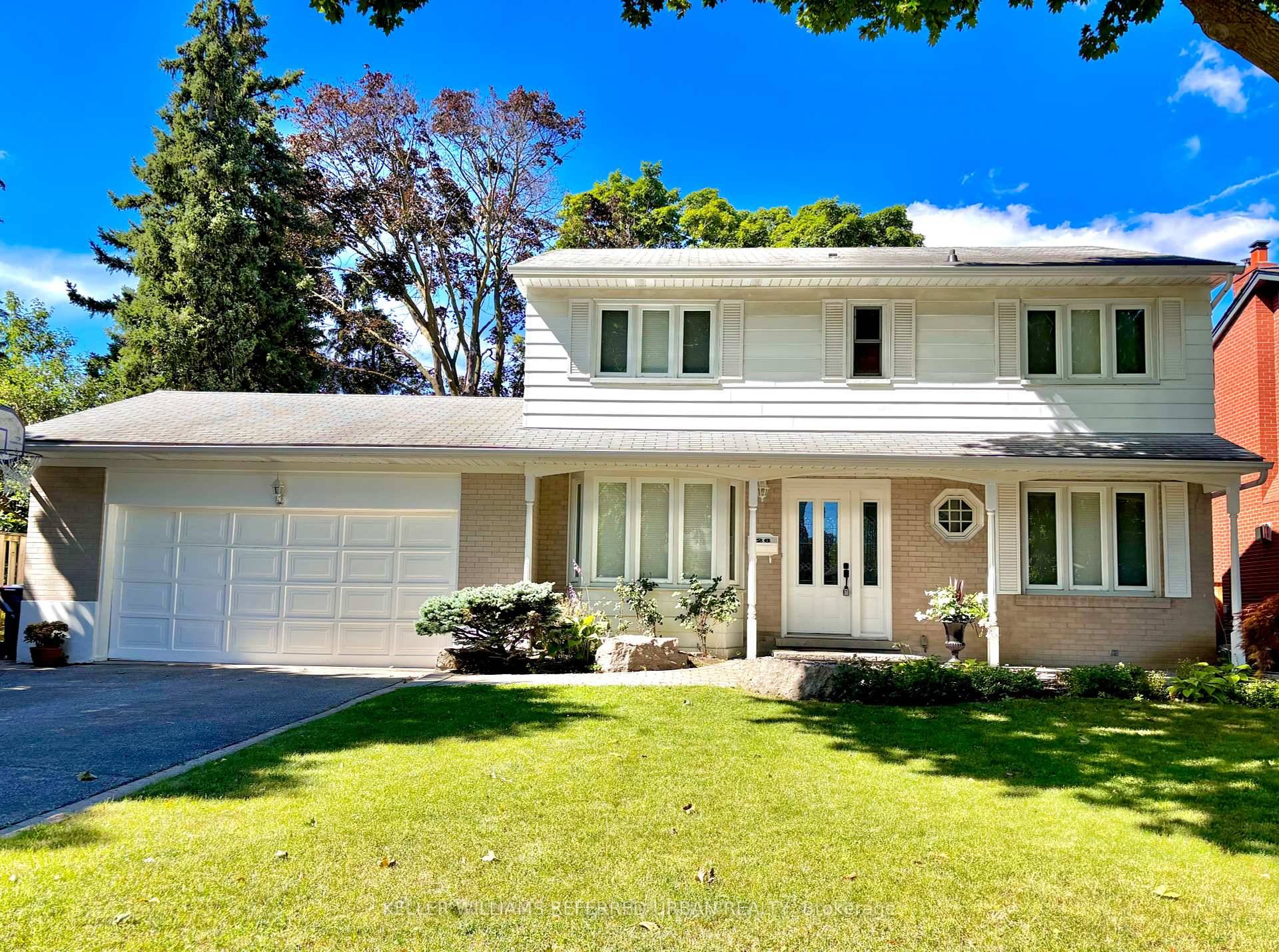 Welcome to 26 Foxmeadow Rd, a rarely available two storey home in Etobicoke's highly sought after Richmond Gardens !