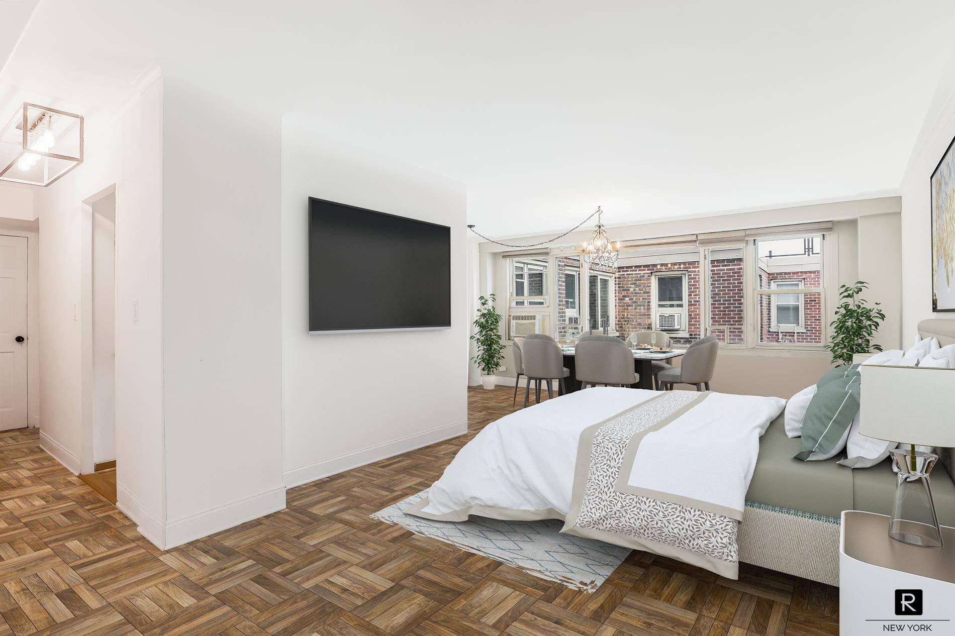 Welcome to this charming one bedroom co op apartment at 900 W 190th Street, nestled in the heart of Hudson Heights, Manhattan.