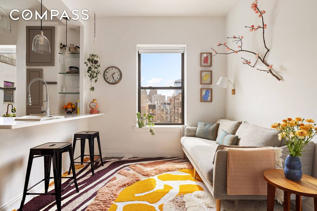 Perched above both the Lower East Side and East Village, you'll find this south facing jewel box.