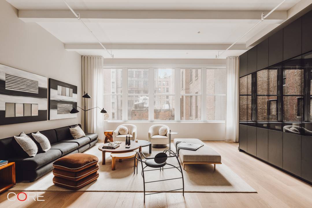 A recently completed, meticulous, top to bottom renovation defines this approximately 4, 100 square foot full floor residence at 6 West 20th Street an owner quality renovation, executed with meticulous ...