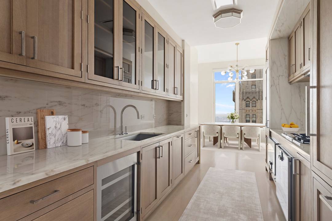 Welcome to your dream home in the sky at Four Seasons Residences 30 Park Place, Unit 57B a breathtakingly elegant condominium nestled among the stars in the heart of Tribeca.