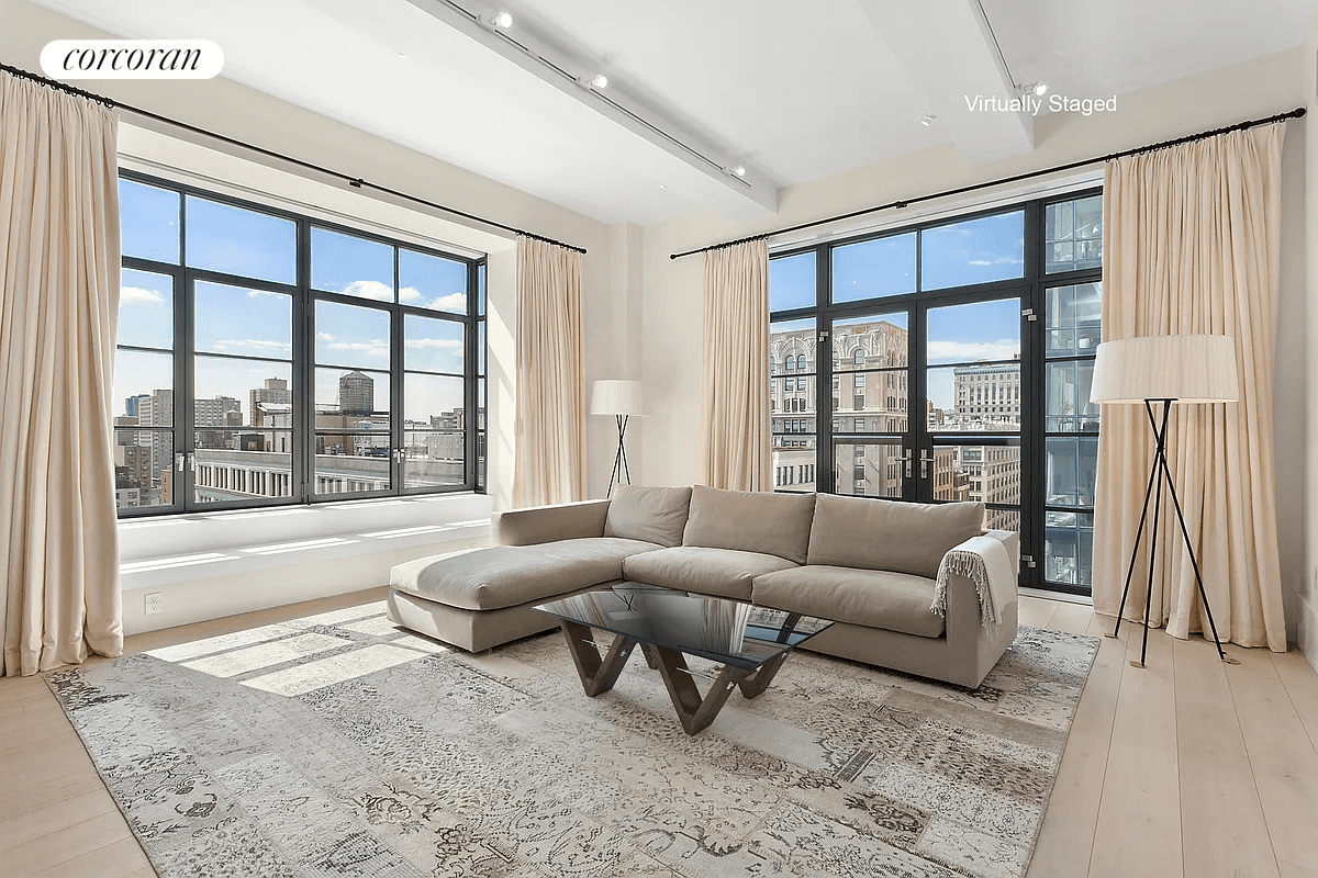 Step right off the streets from Park Avenue South and into your beautiful two bed, two and a half bath, luxury condominium.