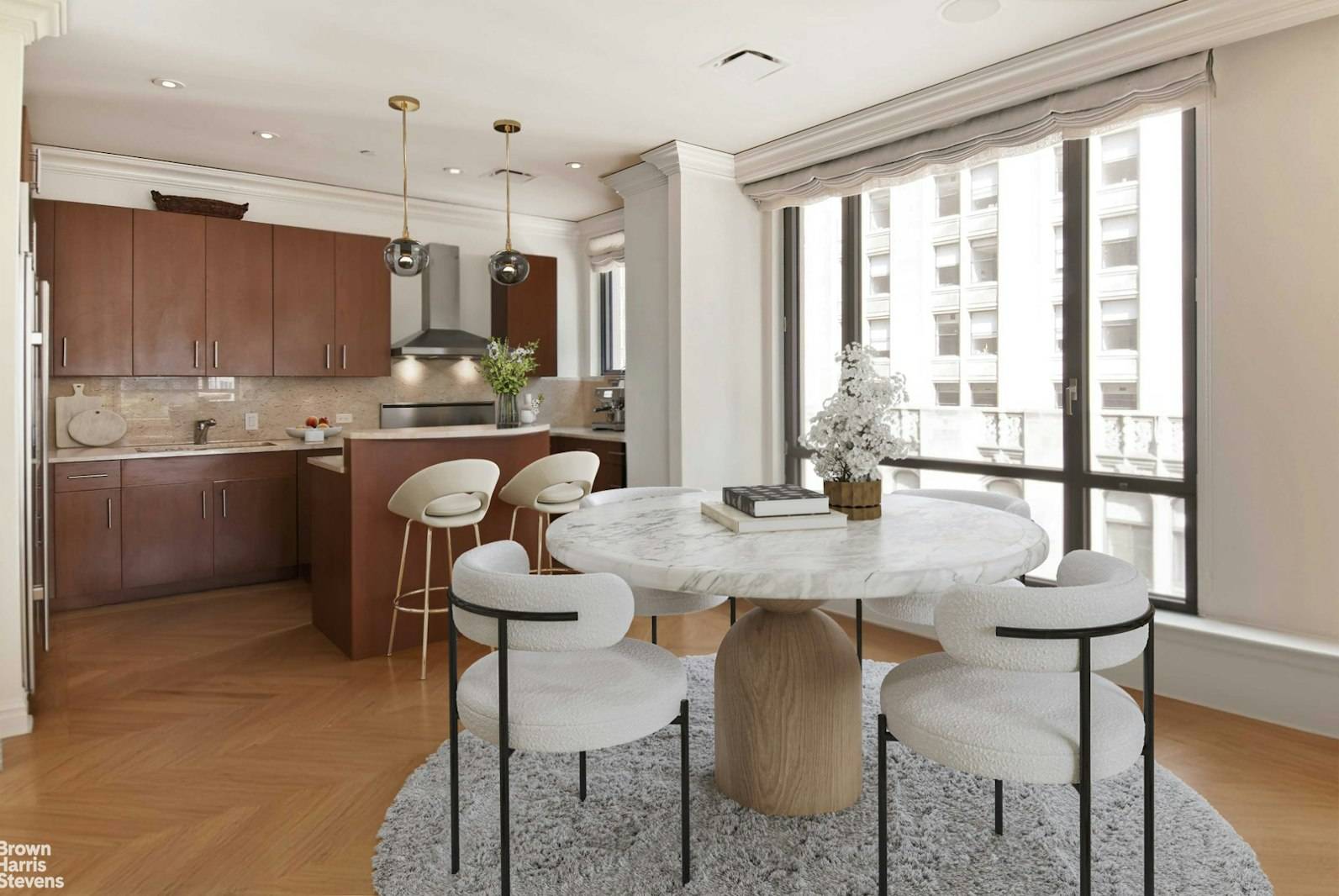 Rare full floor facing Madison Square Park.