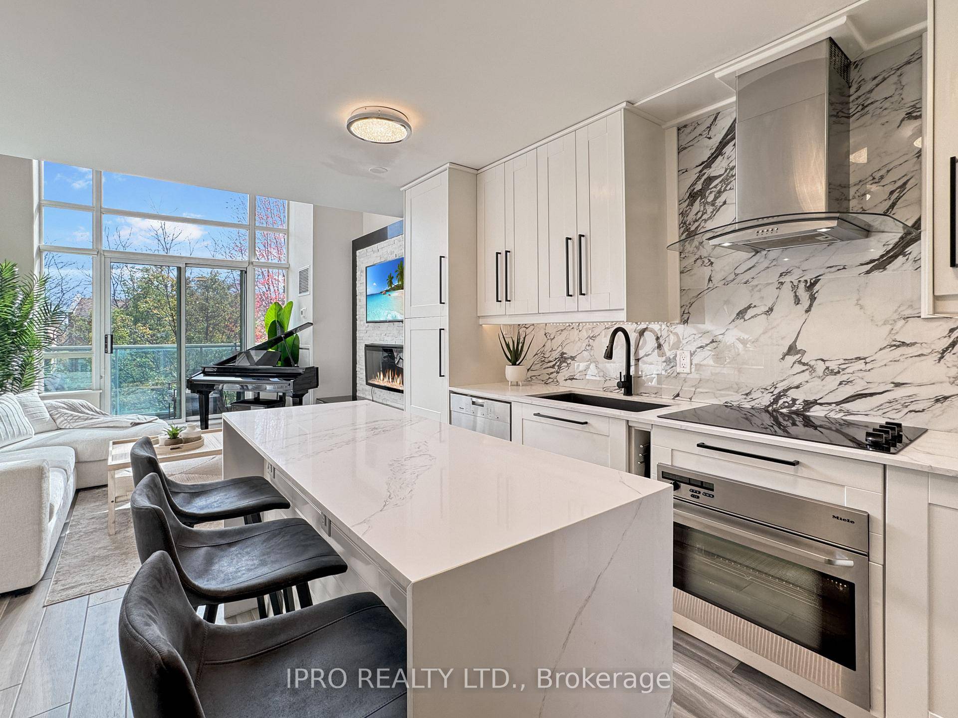 Step into elegance with this stunning, renovated two story loft in the heart of Mimico.
