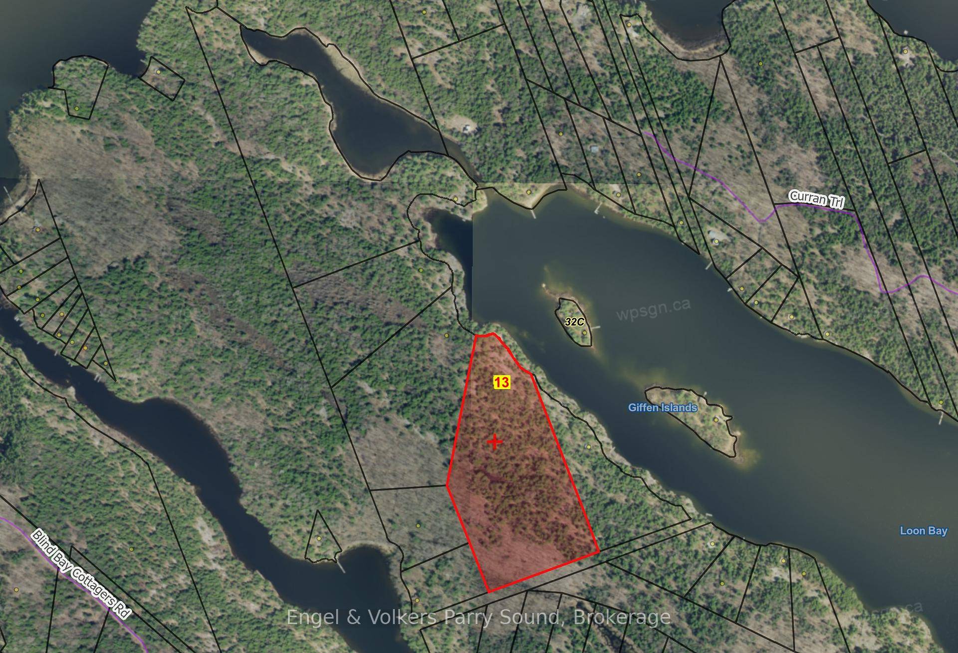 Welcome to this newly subdivided private water access building lot nestled in prestigious Loon Bay of Georgian Bay in the Parry Sound area.