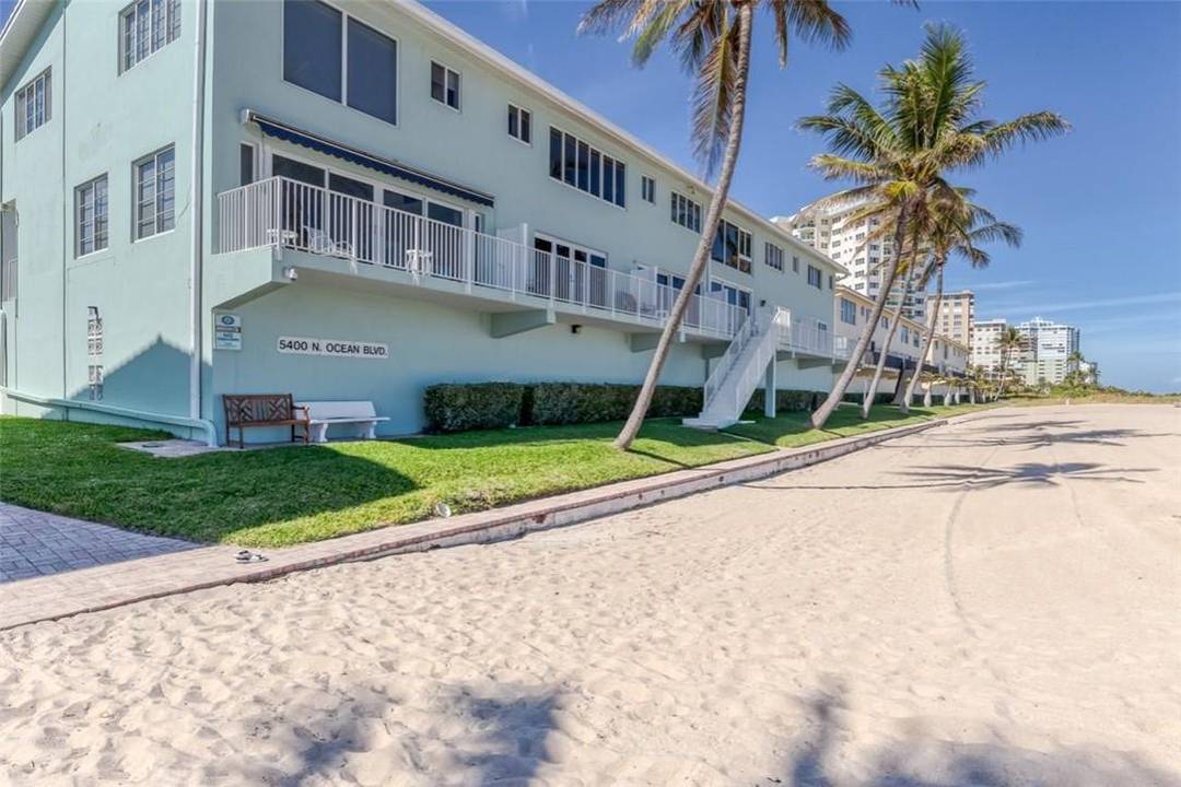 Opportunity to live in an oceanfront townhome directly on the sand.