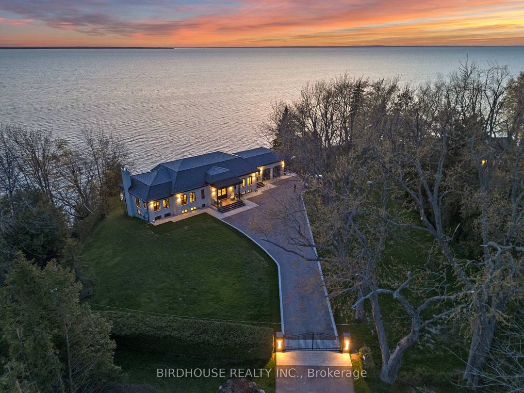 Exquisite waterfront estate with 174 ft of frontage on Lake Simcoe.