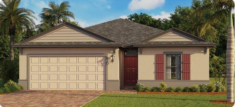 Introducing the Siesta Key, a beautiful one story floorplan in Morningside, Fort Pierce, FL.