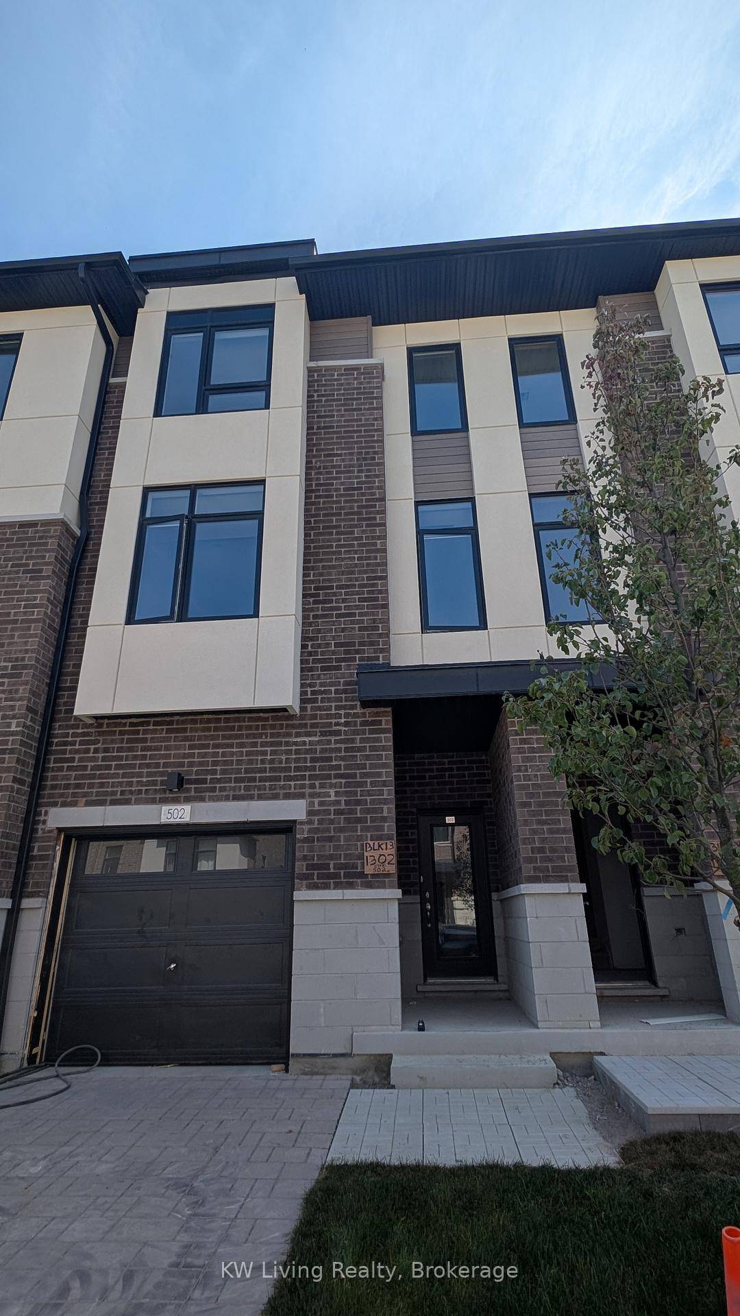 Brand New never before lived traditional 3 storey townhome.