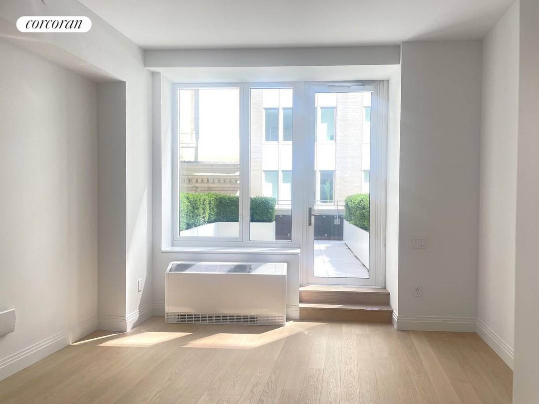 MORE THAN A STUDIO A DOWNTOWN SANCTUARY WITH A PRIVATE TERRACE Welcome to Residence 817 at One Wall Street, an oversized 700 SF alcove studio that lives more like a ...