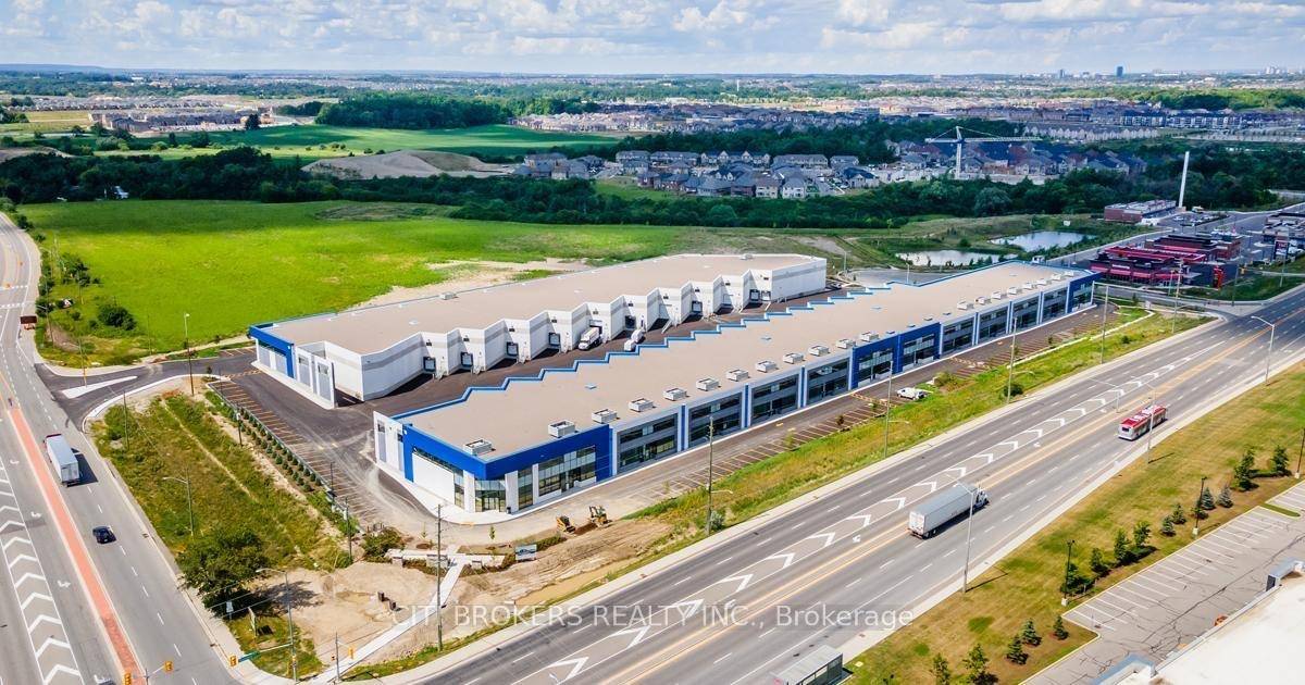 3, 359 Sqft unit facing Steeles Ave in a newer industrial condo building.