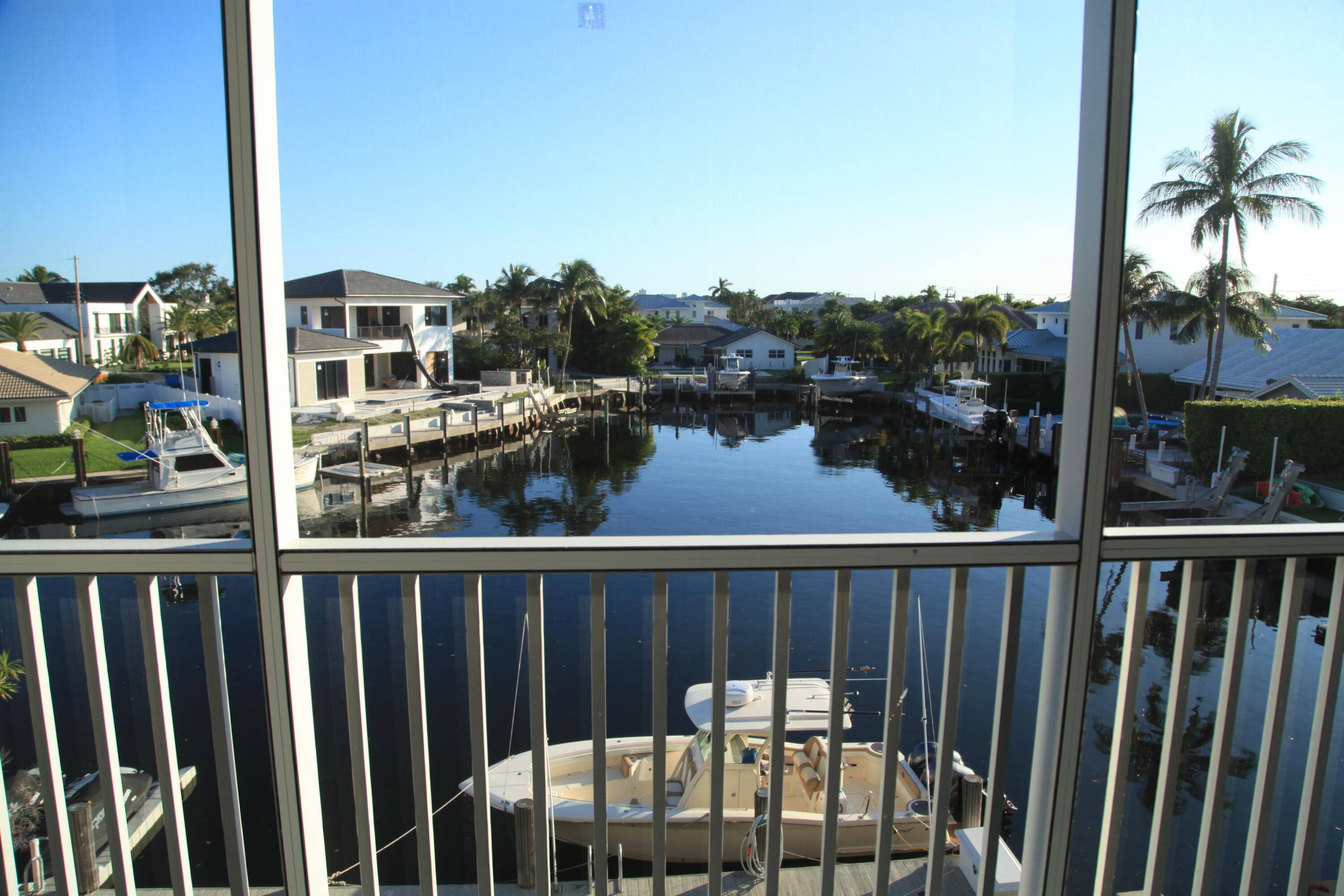 Totally remodeled 2 2 waterfront condo in the heart of Boca Raton !
