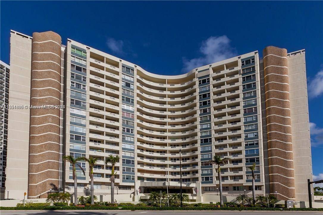 Beachfront resort style condominium in Hallandale, next to Golden Beach.