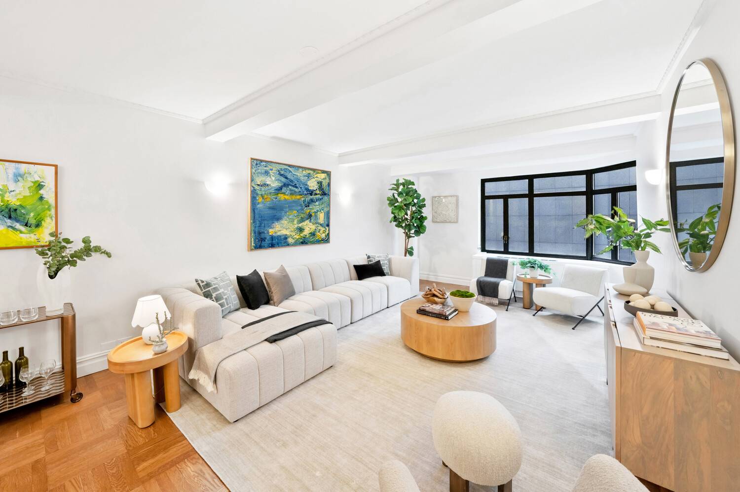 Welcome to Regent House residence 8F, a sprawling two bedroom, two bath haven in the very heart of midtown, within easy reach of every conceivable luxury, experience, and thrill the ...