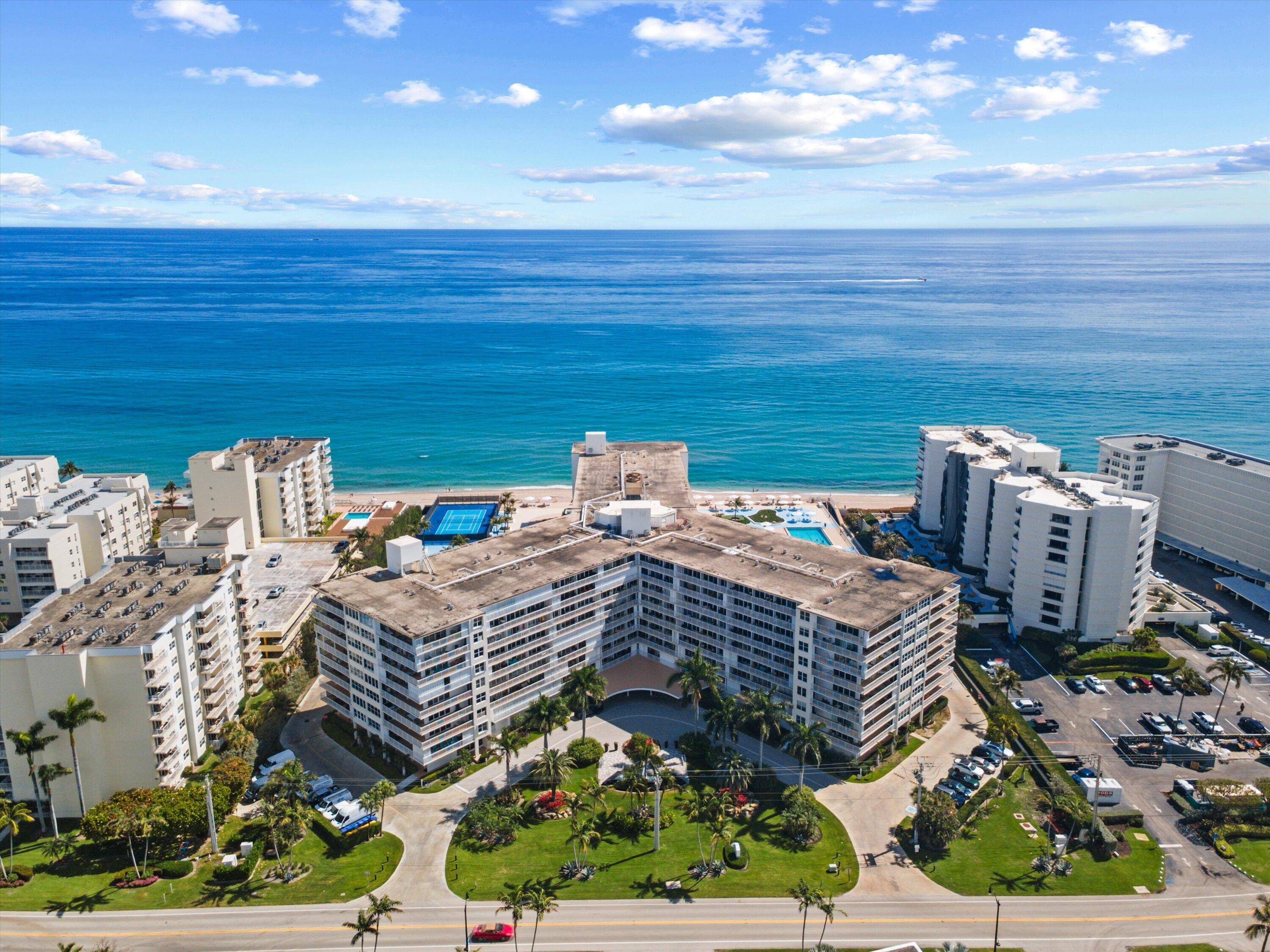 Enjoy resort style oceanfront living at The Barclay.