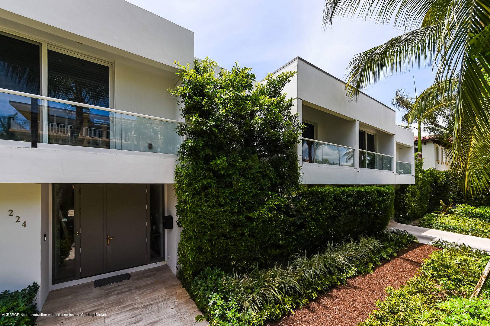 This is a completely renovated contemporary home, and there is really nothing like it in Palm Beach.