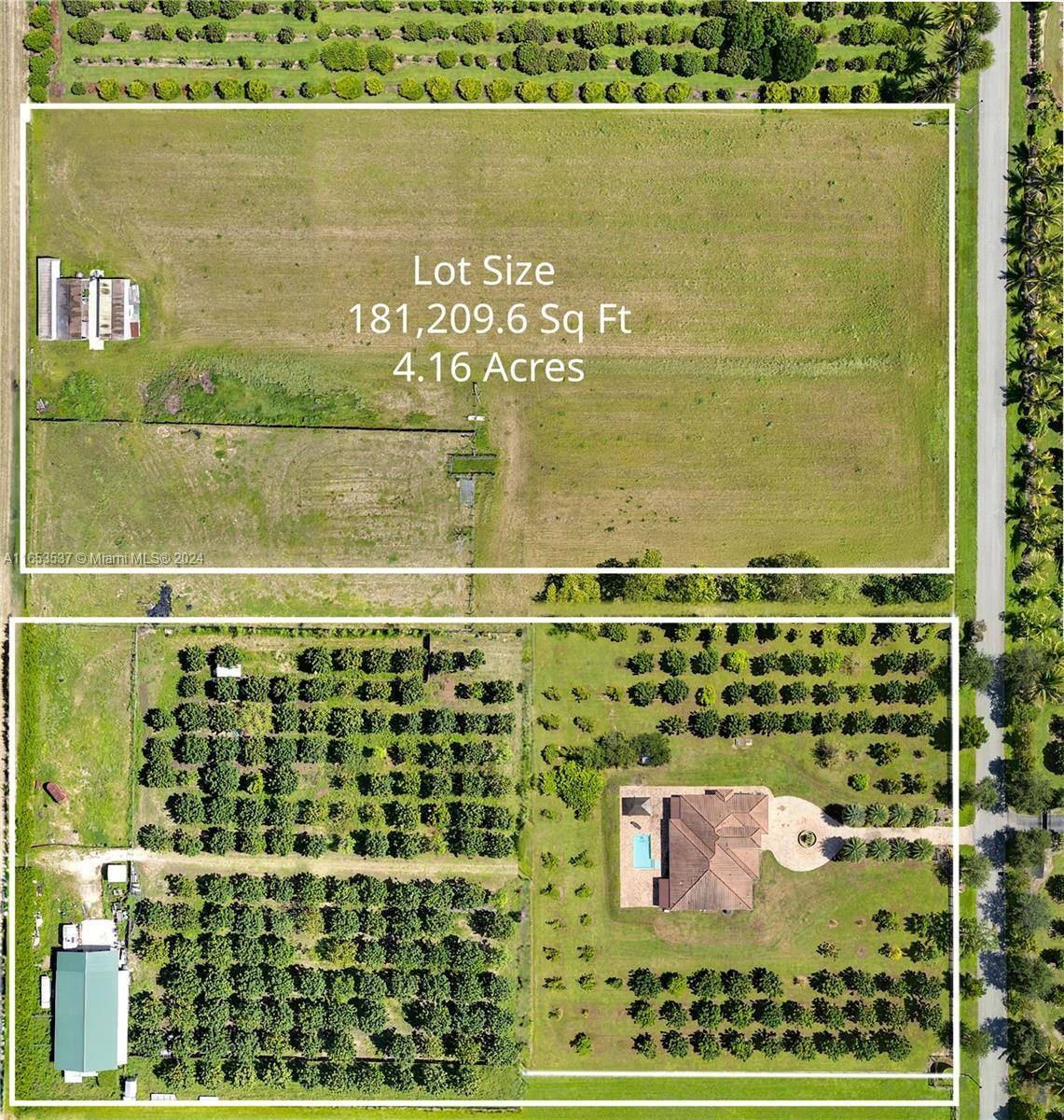 Great opportunity to build your dream home in this 4 Acre lot in the highly desirable Ranchos Del Sol community in Homestead.