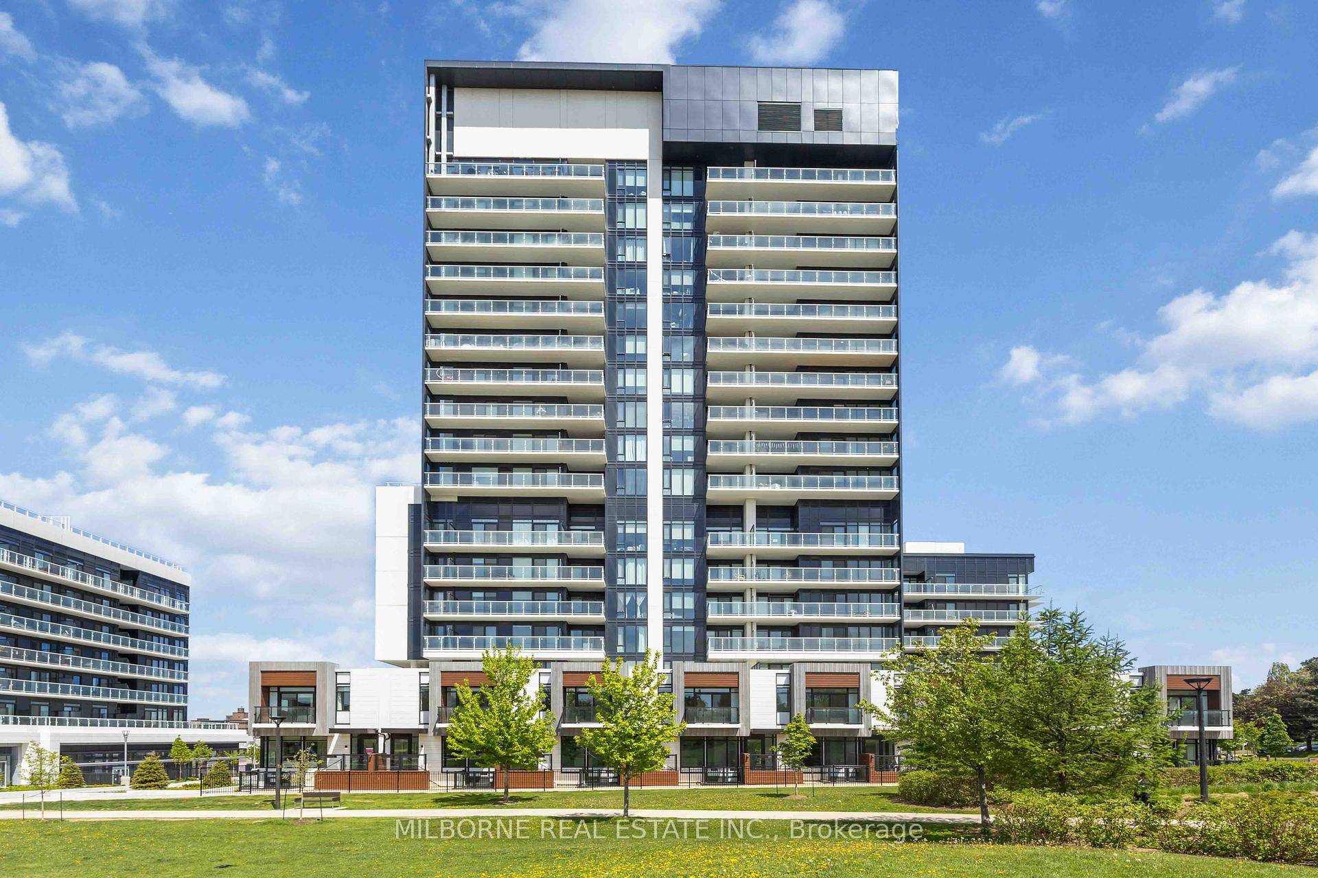 RODEO CONDOMINIUMS Shops at Don Mills Canon Floor plan, 2426sf 2 1Bed w West View Park.