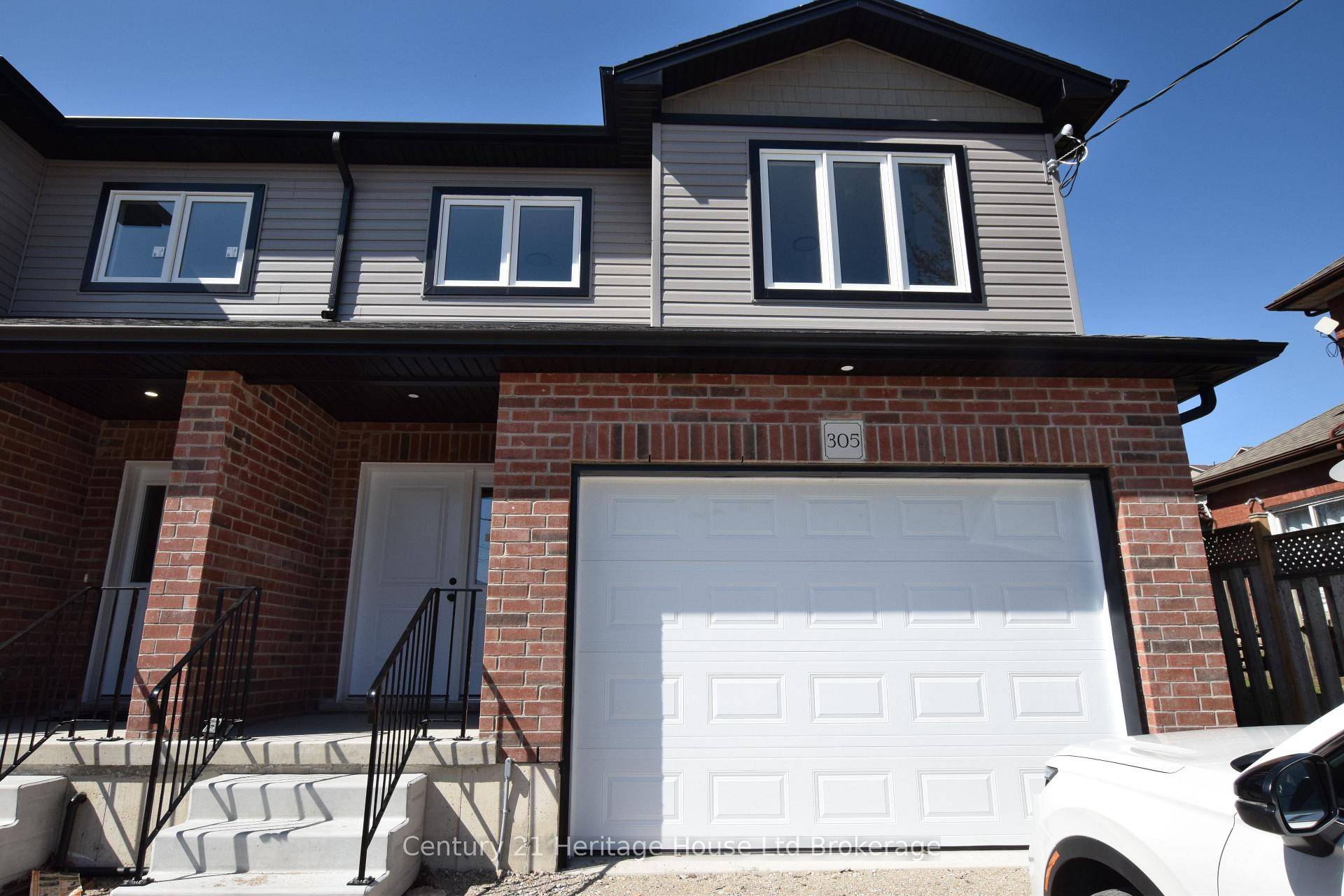 Incredible value in this brand new 1700 square foot semi with oversize garage and double drive.