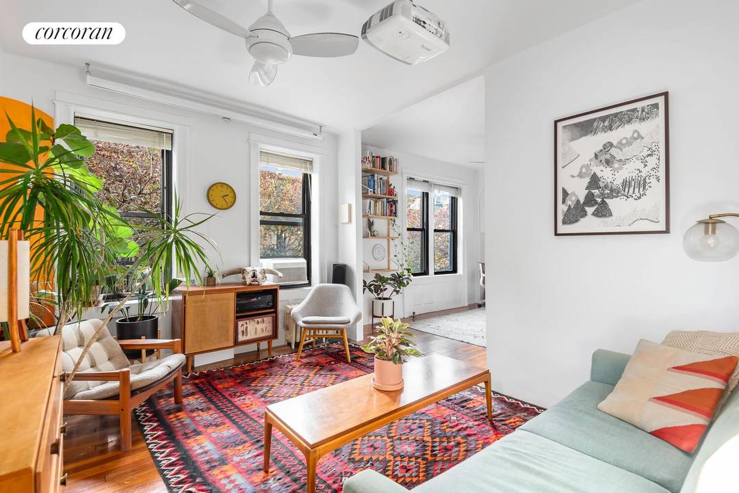 Featured in The New York Times On the Market section, this SPRAWLING coop unit is one of a kind.