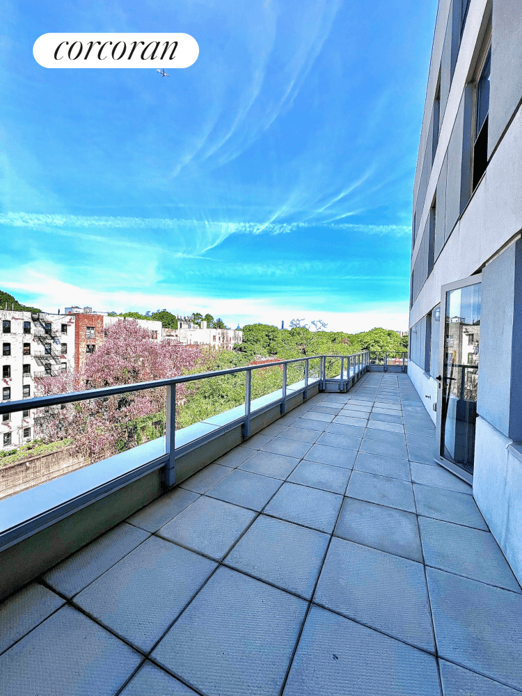 New Listing ! Two bedroom with huge, private terrace.