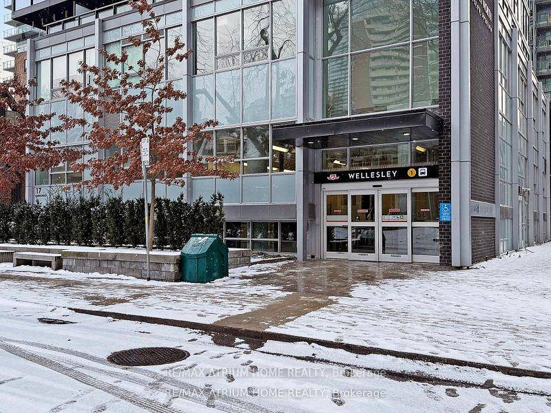 Great Location With Direct Access To Wellesley Subway Station.