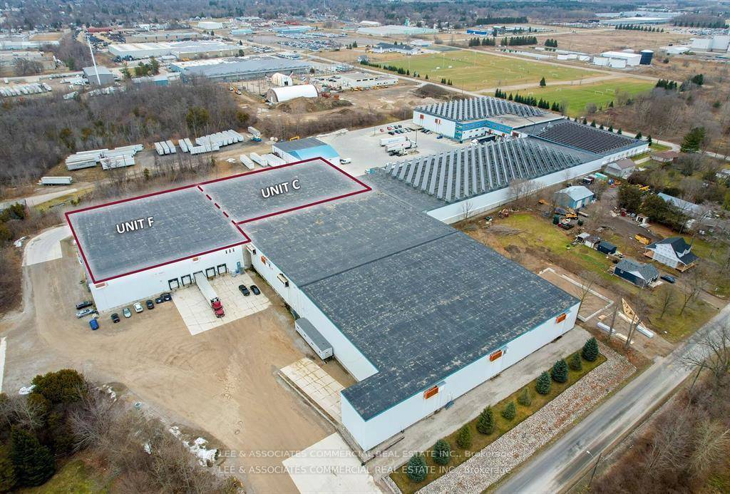 Cooler freezer facility available for lease in Ingersoll, Ontario.