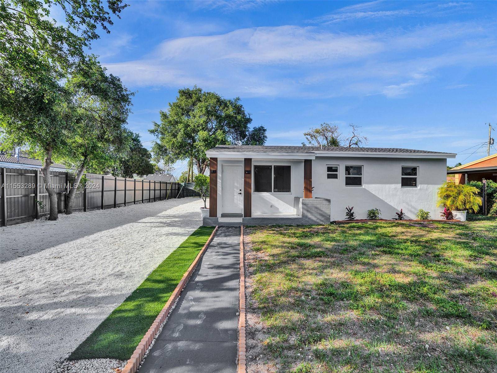 Nestled in the vibrant heart of Miami Gardens, this meticulously renovated 3 BR, 2 BR 1125 sq ft home with a new roof and impact windows offers the perfect blend ...