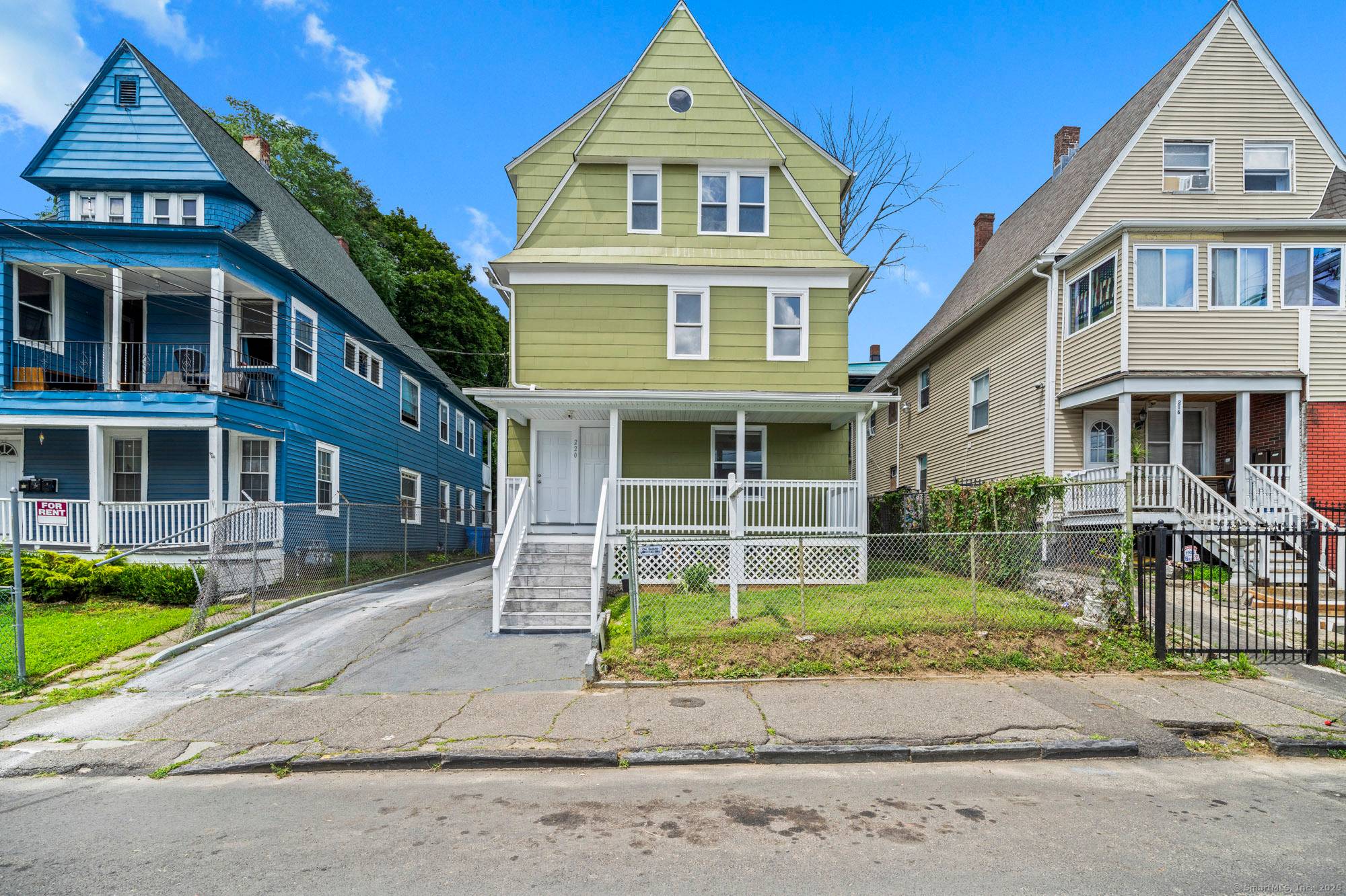 Welcome to 220 Hillside Avenue, a fully renovated 3 family property offering unmatched value and versatility in the heart of Waterbury.