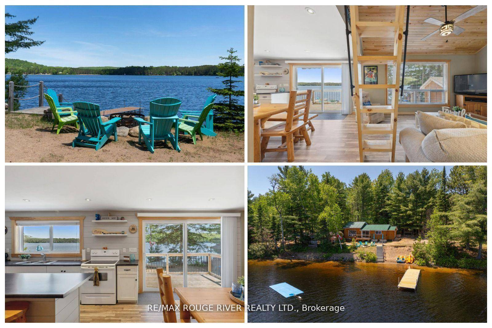 TURNKEY Lakeside living starts here on a generous, tree lined lot with direct waterfront access and all the charm of cottage country.