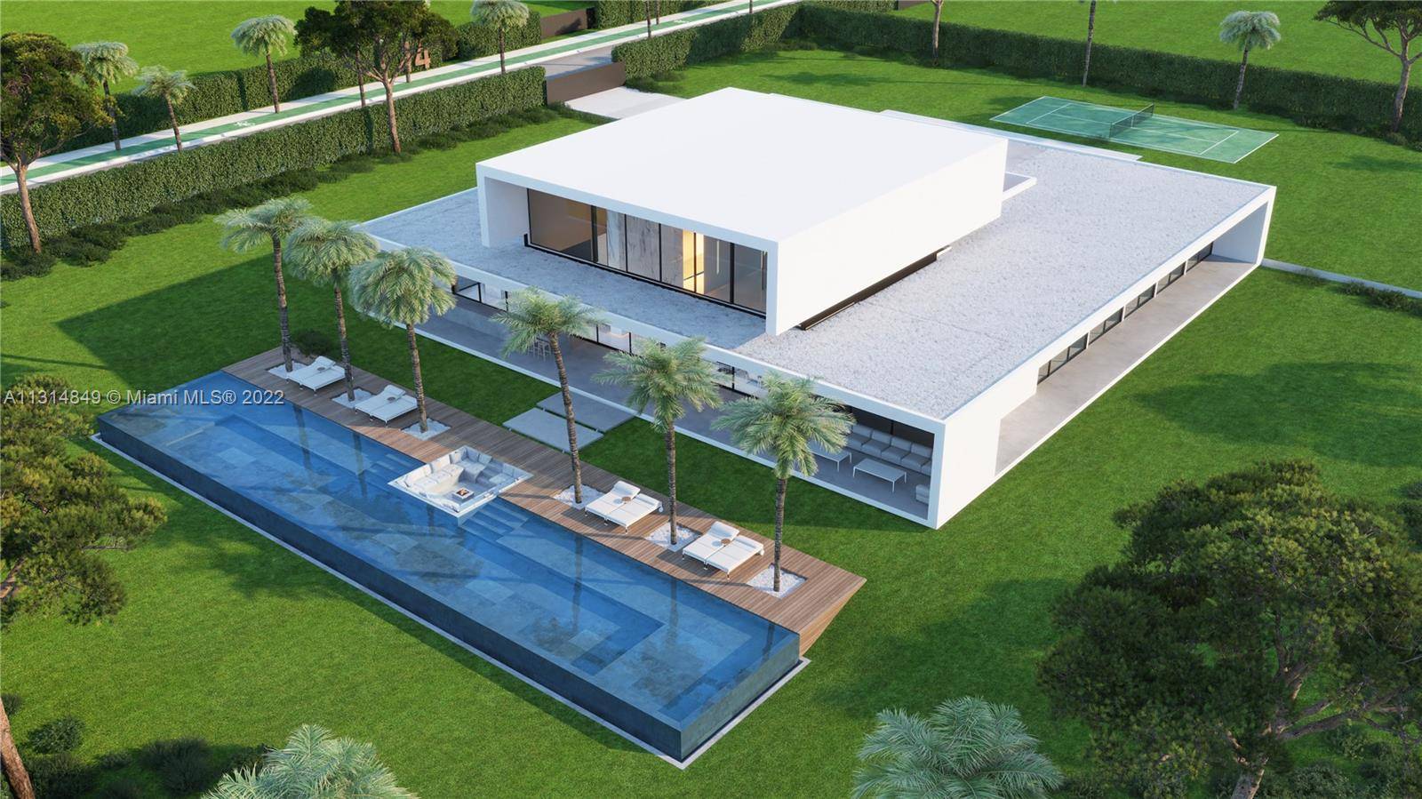 Estate D is a stunning contemporary villa being developed in the ultra luxury private gated community of AKAI Estates.