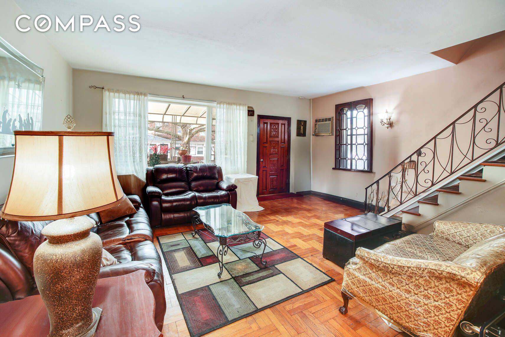 Fully Detached Brick Two Family Home in Prime Bay Ridge Discover this fantastic fully detached brick two family home, perfectly situated on a prime block in Bay Ridge, Brooklyn.