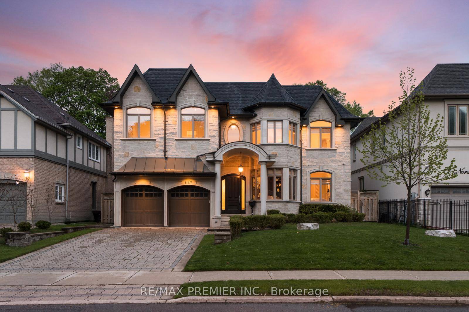 Elegantly Designed European Transitional Home Nestled in Coveted Enclave of St.
