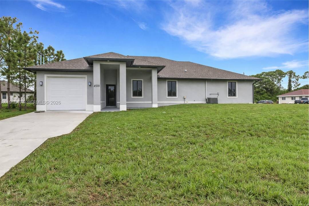 Brand new 2025 duplex located in the highly desirable southwest area of Lehigh Acres, perfectly situated near Sunshine Blvd, Gunnery Rd, and Lee Blvd, offering easy access to Fort Myers, ...