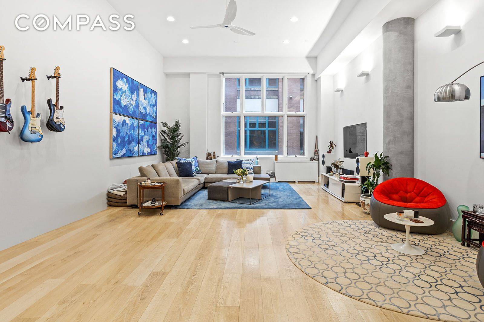 Convertible 3 Bedroom A Suburban Scale Architecturally Designed and Fully Renovated Triplex Loft Home in the East Village at the boutique Zachary Condominium Steps from Union Square !
