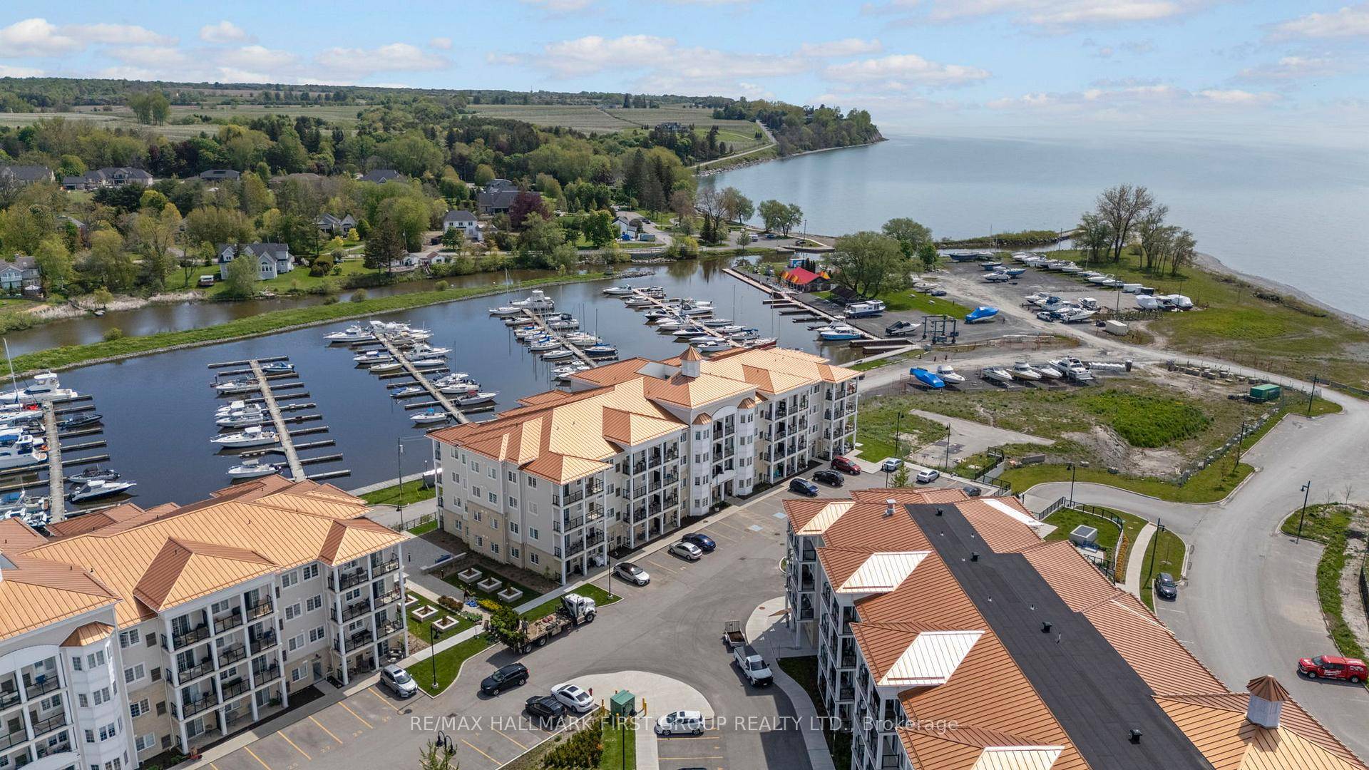 Lake view from unit ! Experience waterfront living in this beautifully appointed 1 bedroom, 1 bathroom condo in the prestigious Port of Newcastle community.