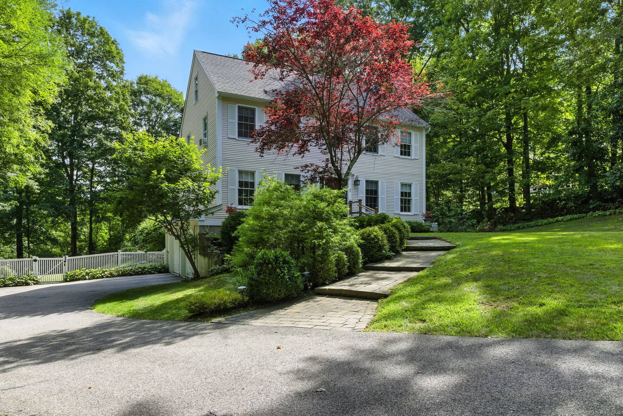 Welcome to this lovely and tastefully updated Colonial set on 2.