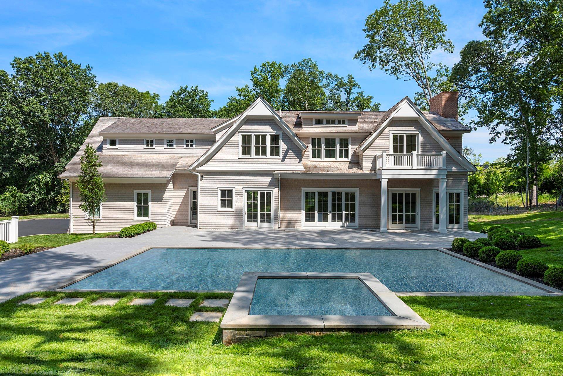 Stunning new construction situated on a 1.
