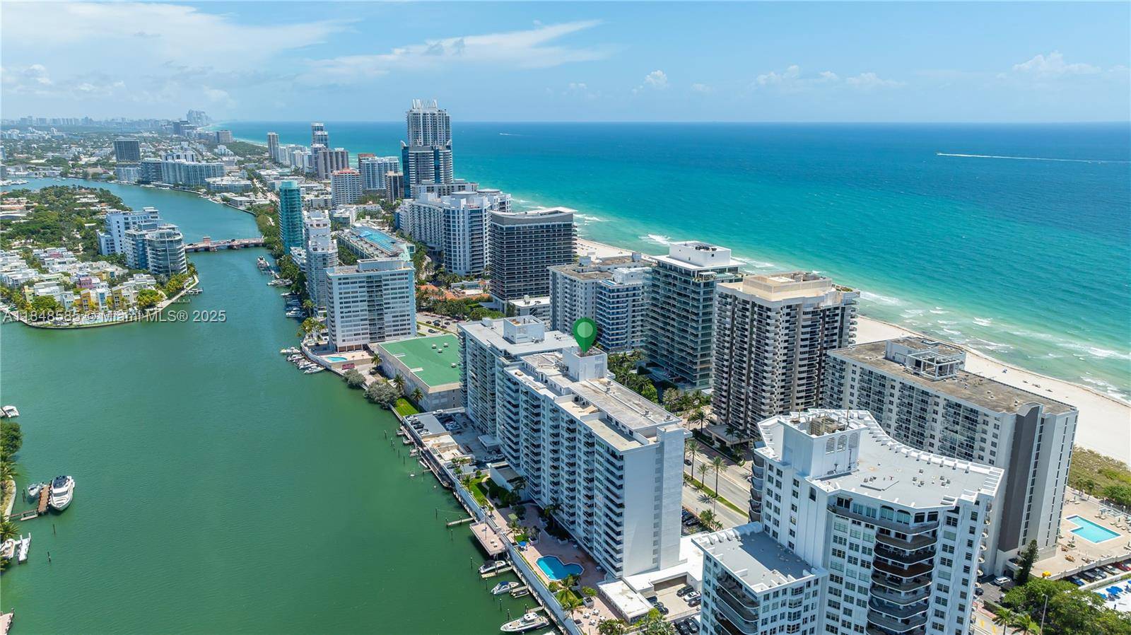 Spacious 2 bedroom, 2 bath unit at Seacoast 5700, ideally located on Miami Beach s iconic Millionaire s Row just steps from the sand.