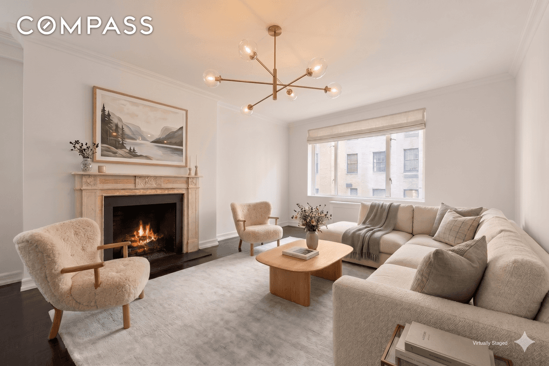 The perfect primary residence or pied a terre, oversized one bedroom, one bathroom home on Park Avenue with a brand new, renovated kitchen.
