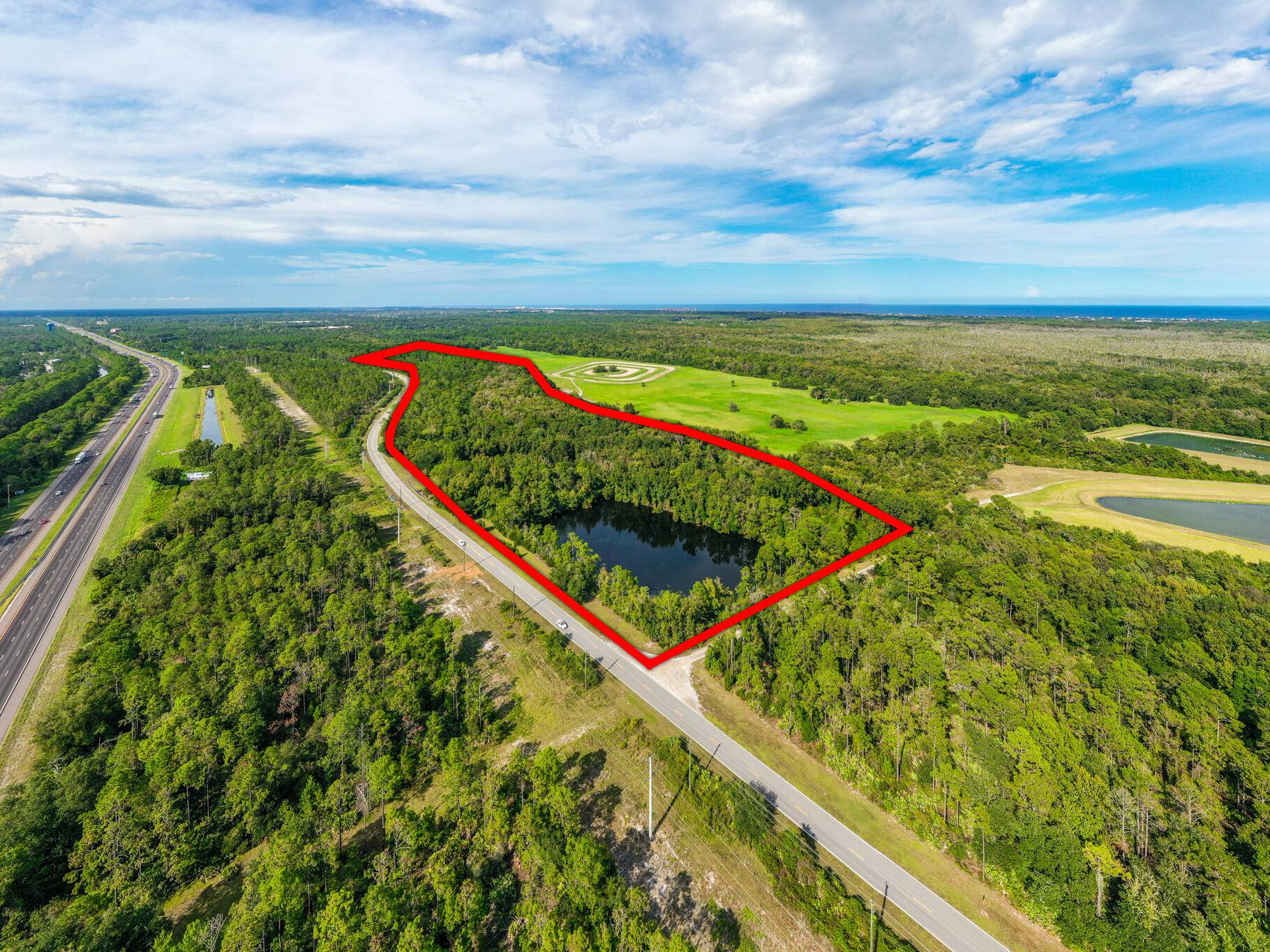 WOW ! ! ! 3500 Ft Frontage on East Side of Old Kings Road.
