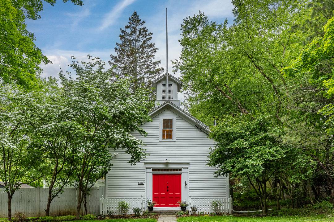 History unfolds at the original Lower Merryall schoolhouse.