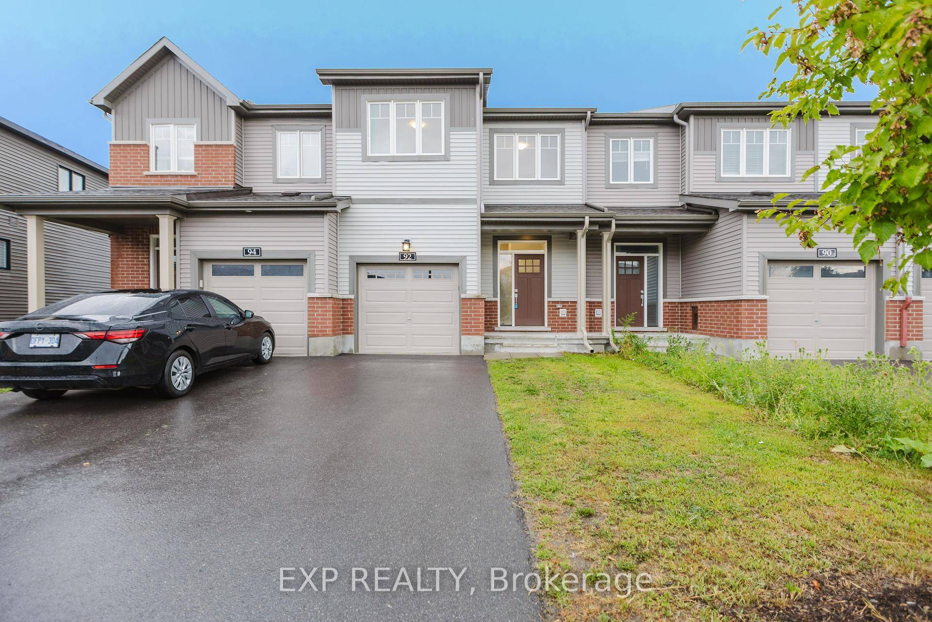 Welcome to this stunning modern 2 storey freehold townhome built in 2021, perfectly situated in a quiet and family friendly neighborhood in Kanata.