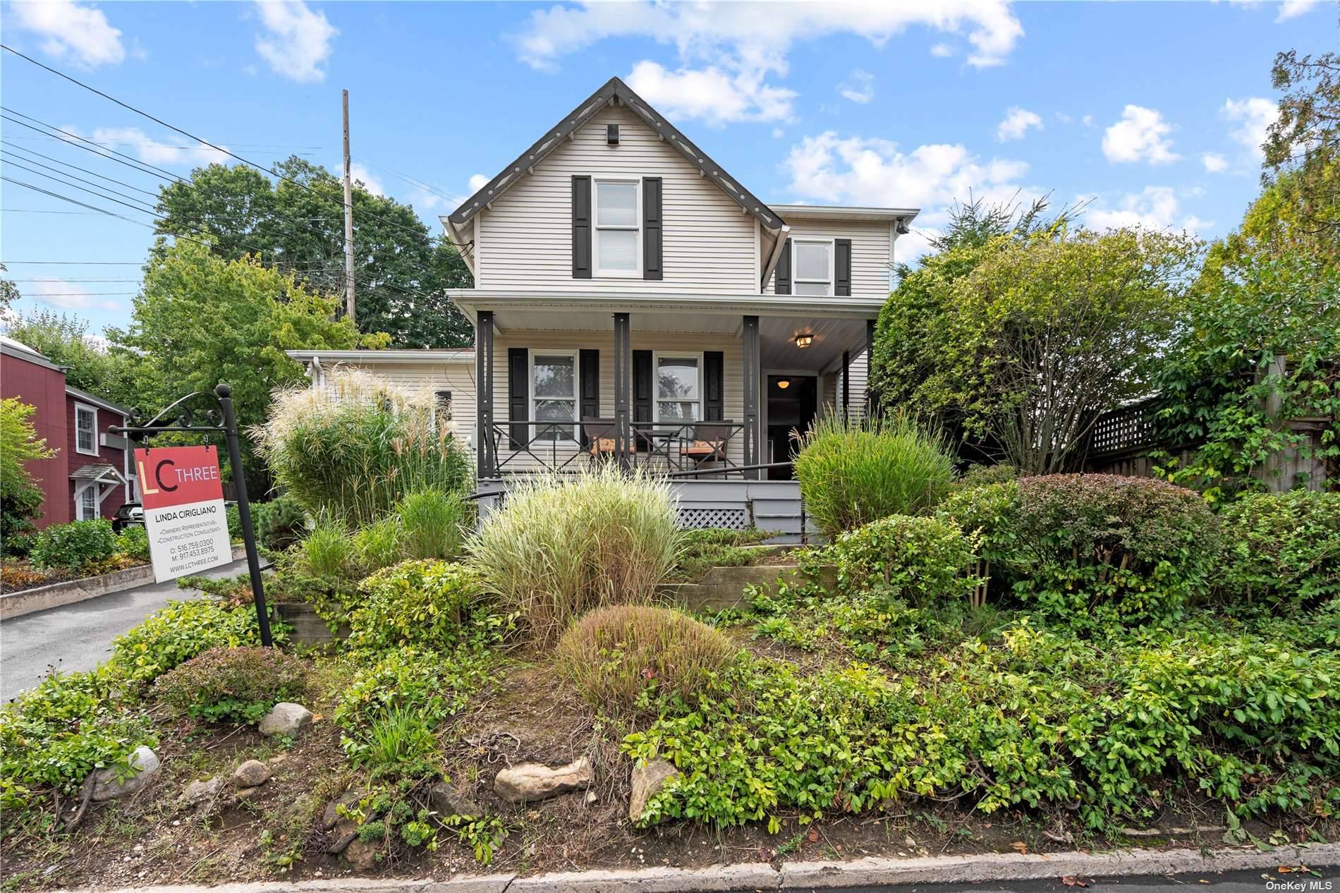 Ideally located in the center of Locust Valley's charming shopping district.